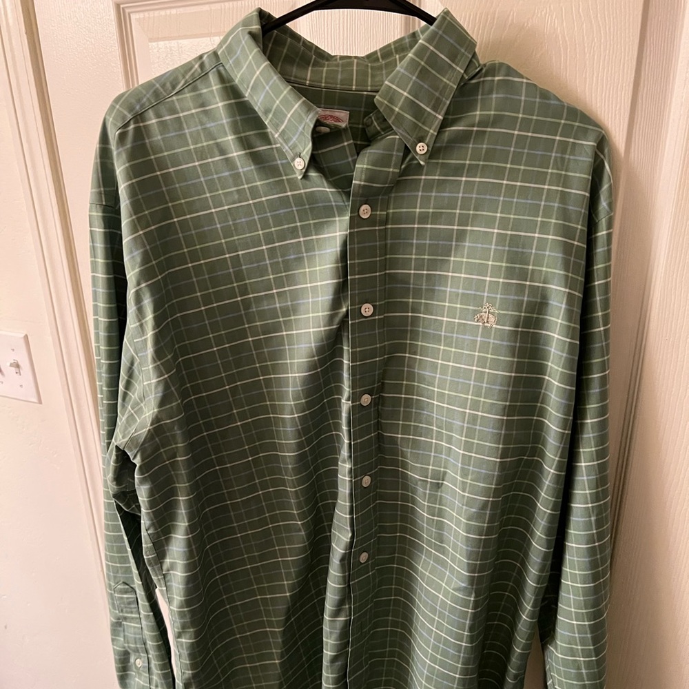 Brooks Brothers Size L button down.